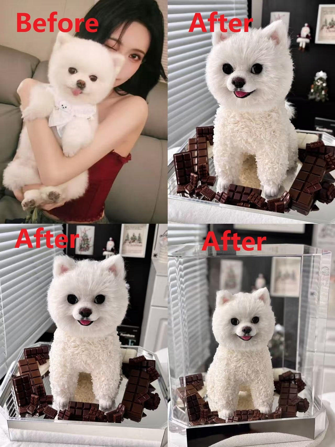 Unique Pet Memorial Ideas: Custom Preserved Flower Pet Sculptures