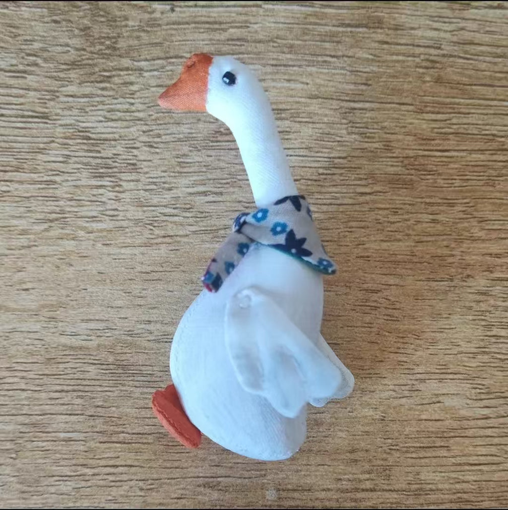 Pre-Order: Big Goose Handmade Fabric Doll Charm — Creative Birthday Gift