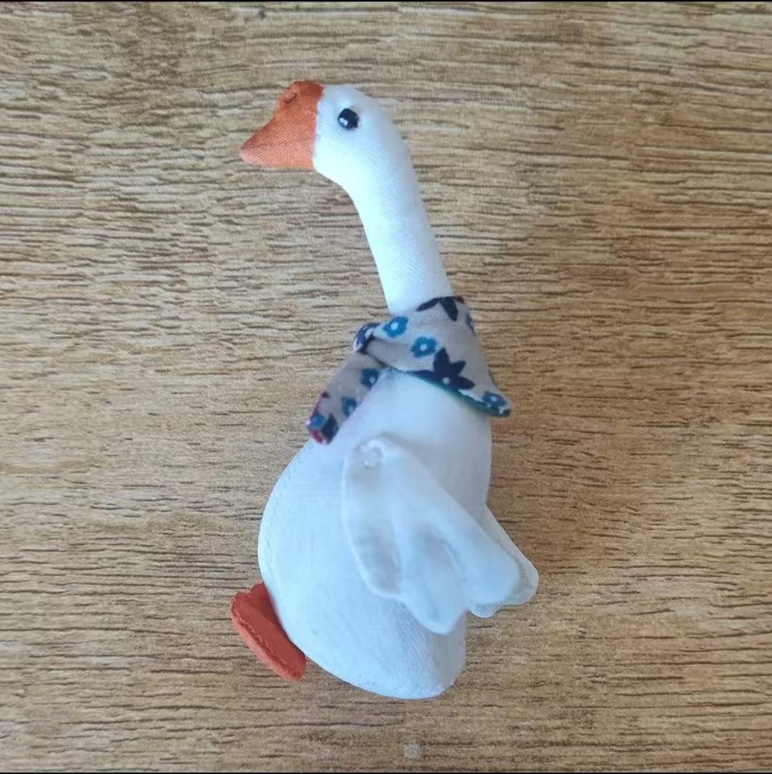 Pre-Order: Big Goose Handmade Fabric Doll Charm — Creative Birthday Gift