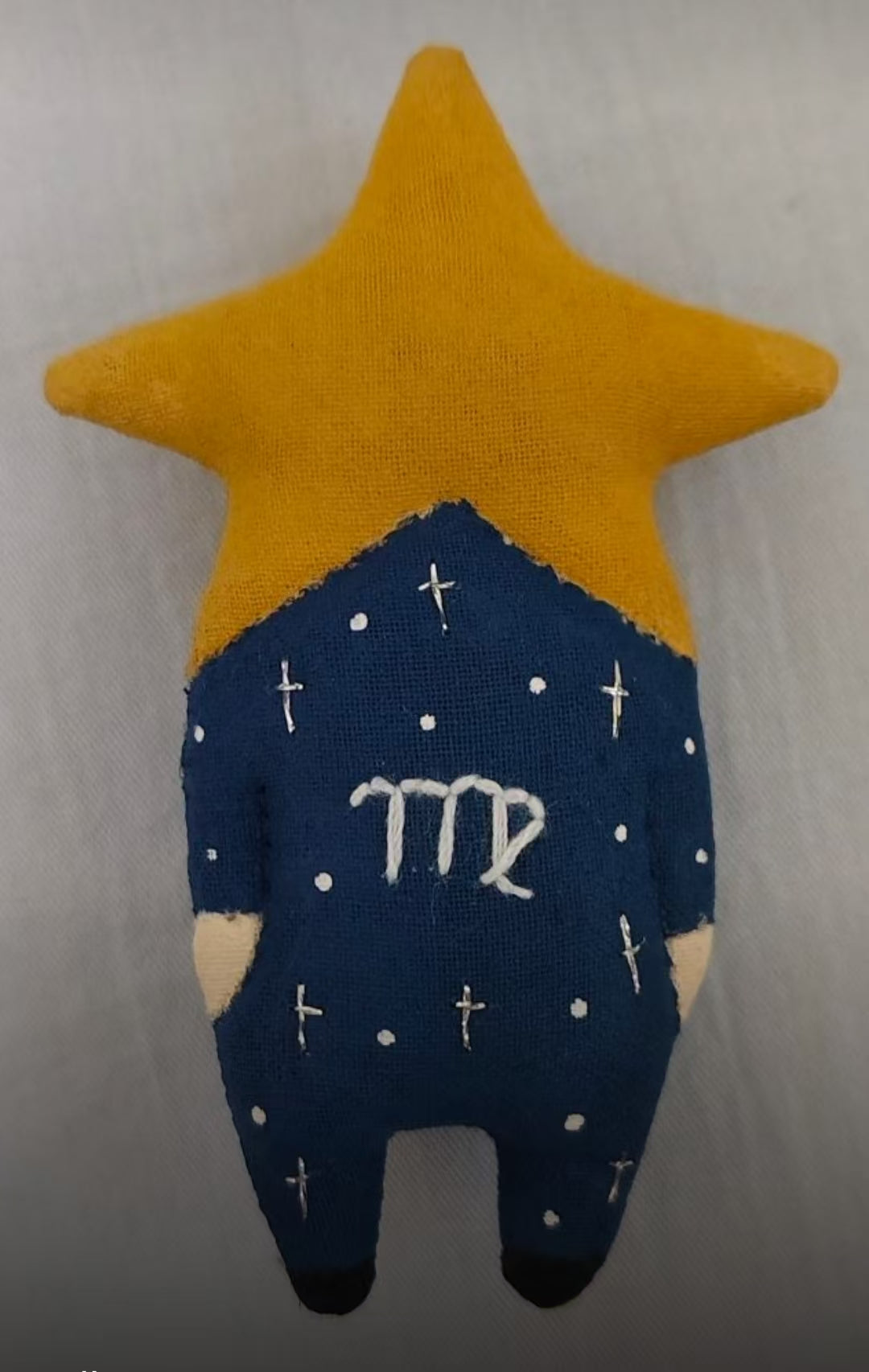 Pre-Order: Big Goose" Handmade Fabric Doll Charm — Creative Birthday Gift