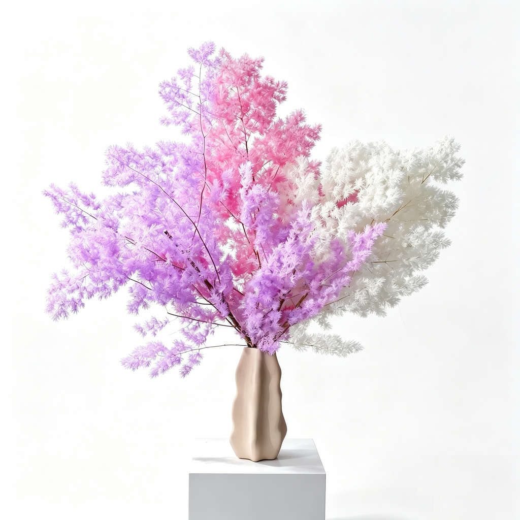 Eternal flower Penglai pine DIY materials glass dome cedar