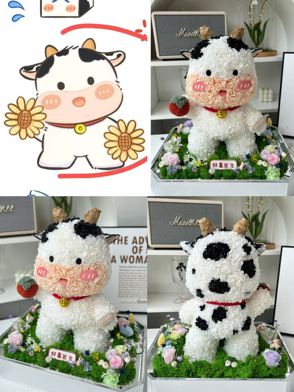 Handmade custom doll with realistic details